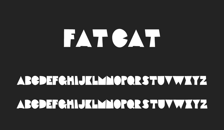 fat-cat-free-font