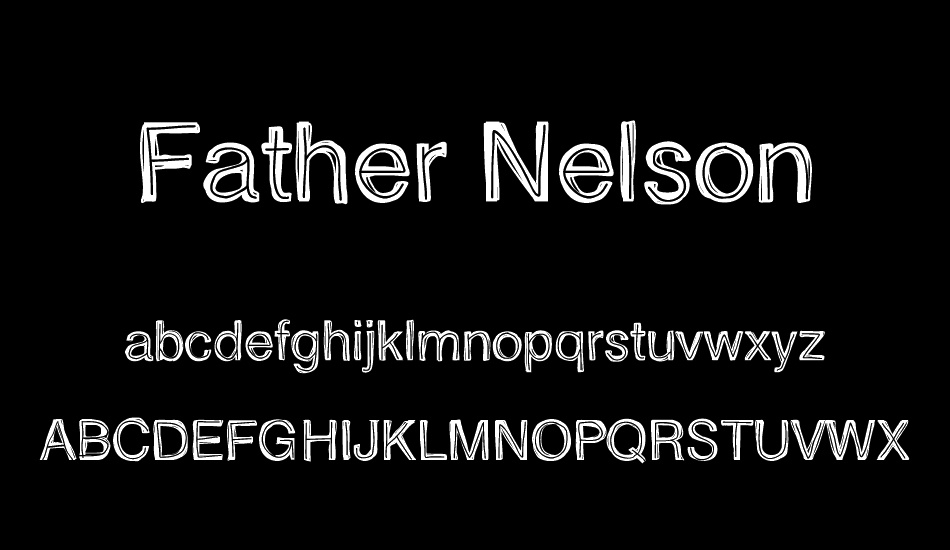 Father Nelson font