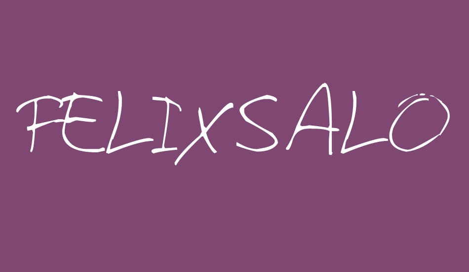 felixsalotto font big