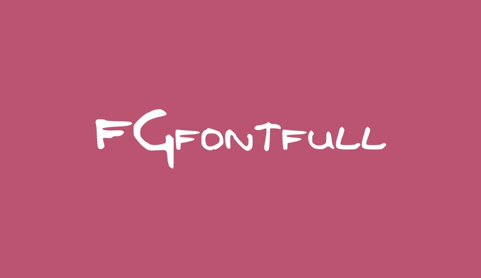 FGfontfull font big