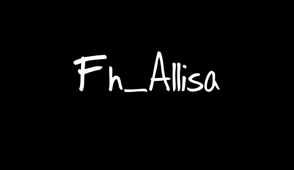 Fh_Allisa font big