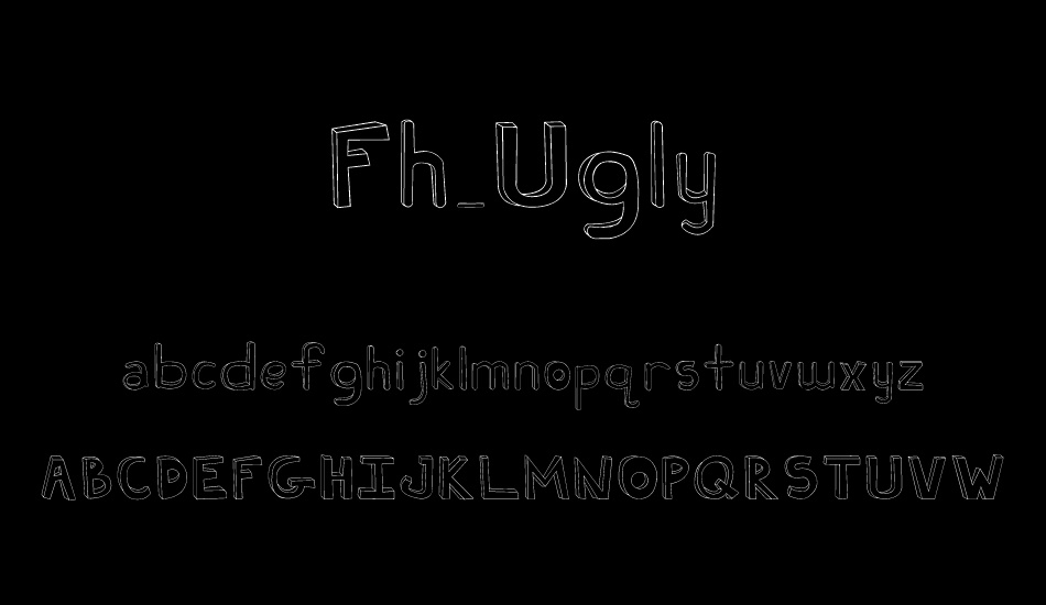 Fh_Ugly font