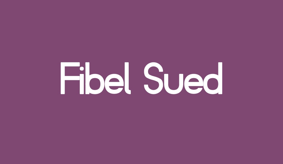 Fibel Sued font big