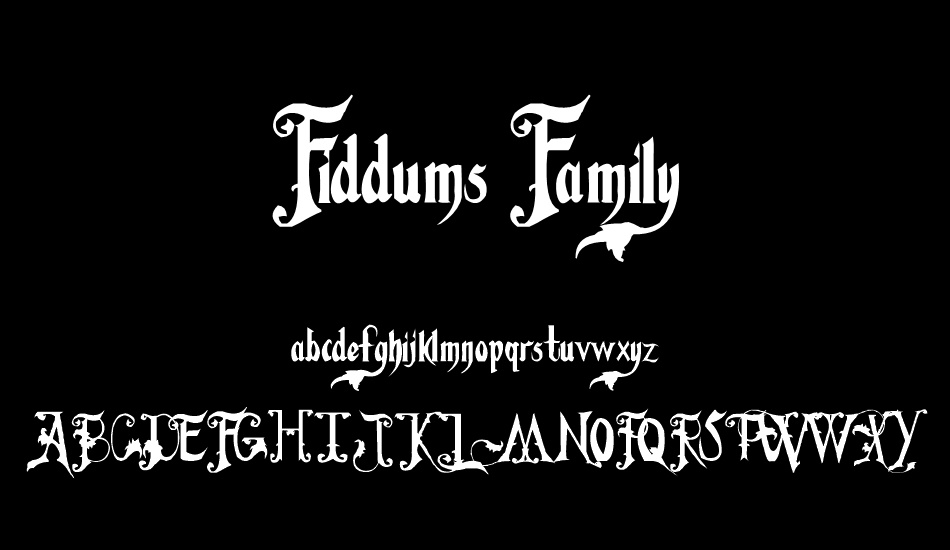 Fiddums Family font