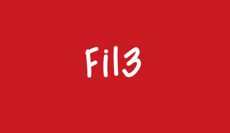 Fil3 font big