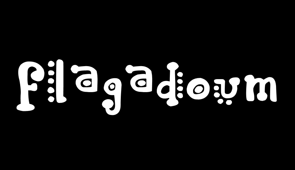 Flagadoum font big