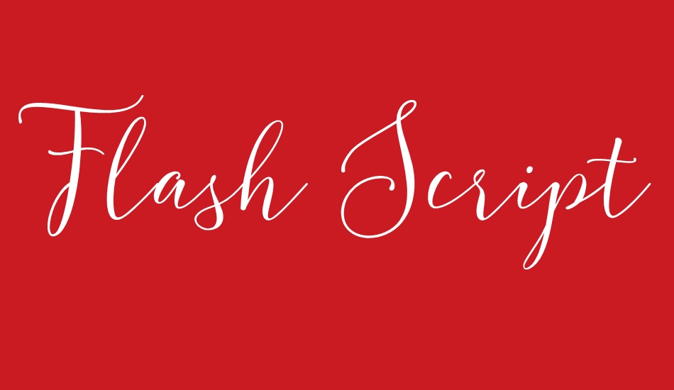 Flash Script DEMO font big