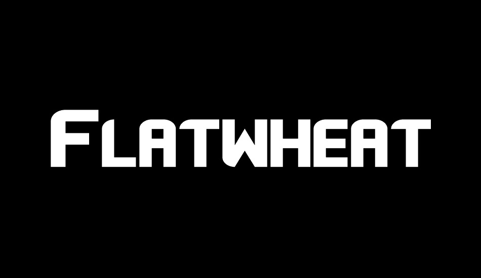 Flatwheat font big