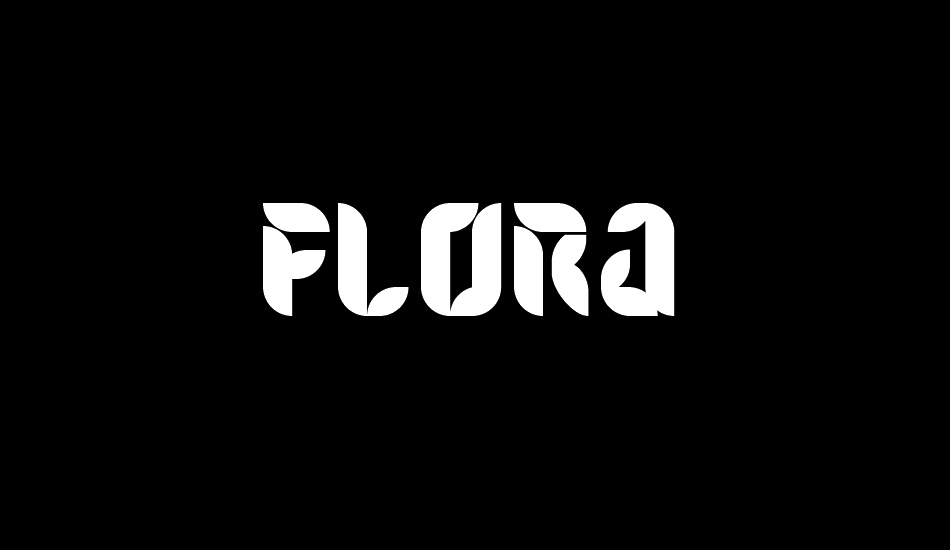 Flora font big