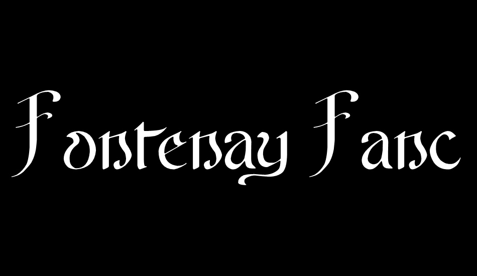 Fontenay Fancy font big