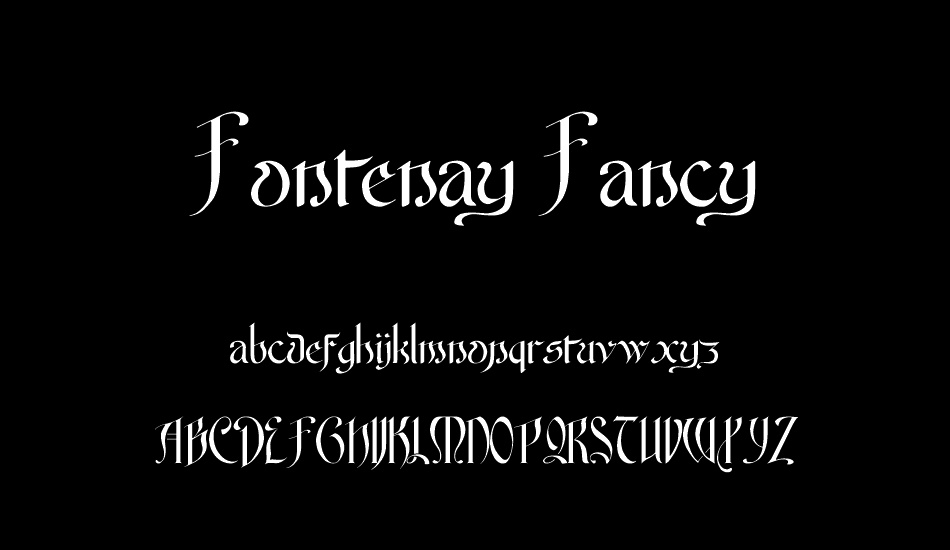 Fontenay Fancy font