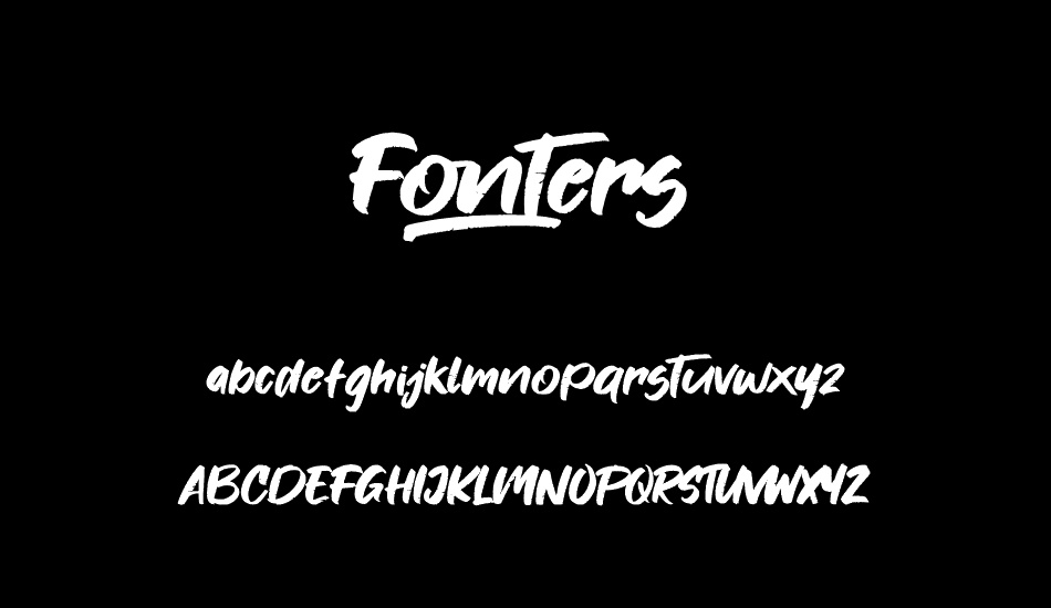 Fonters font