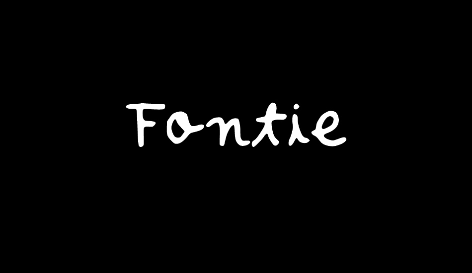 Fontie font big