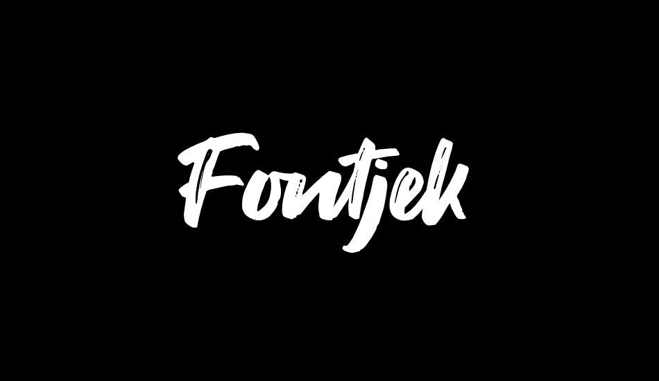 Fontjek font big