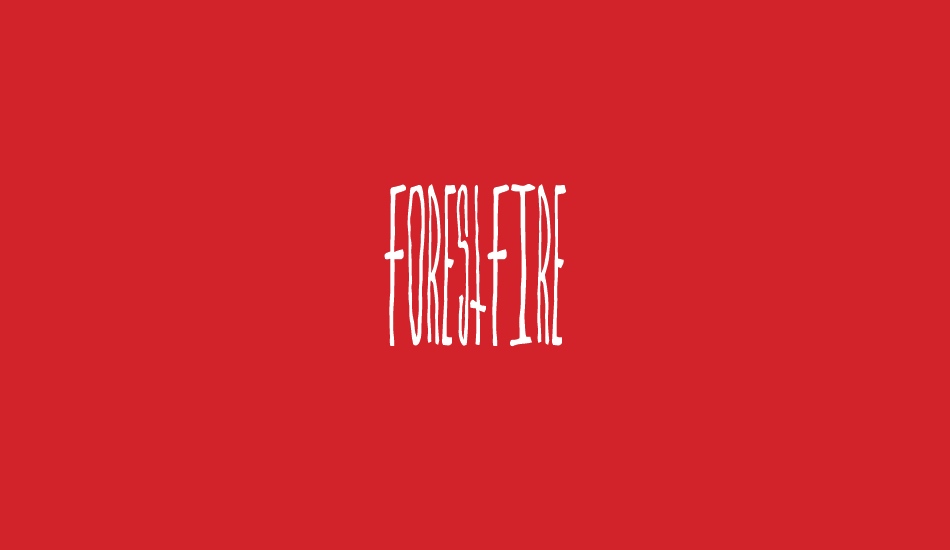 ForestFire font big