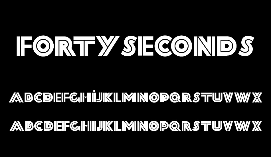 FortySecondStreetHB font