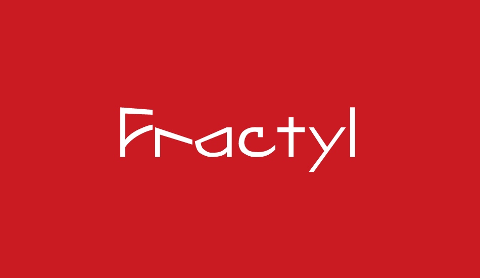 Fractyl font big