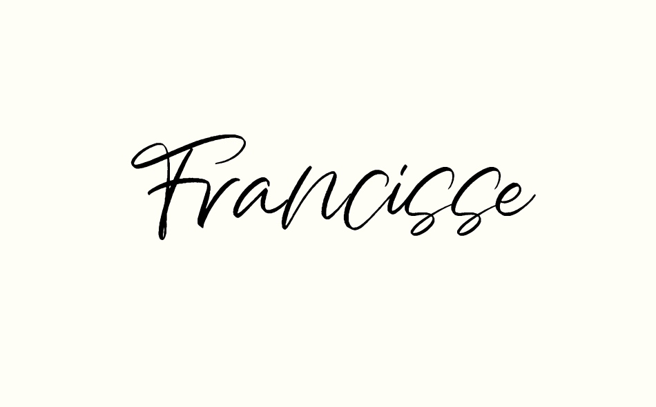 Francisse font big