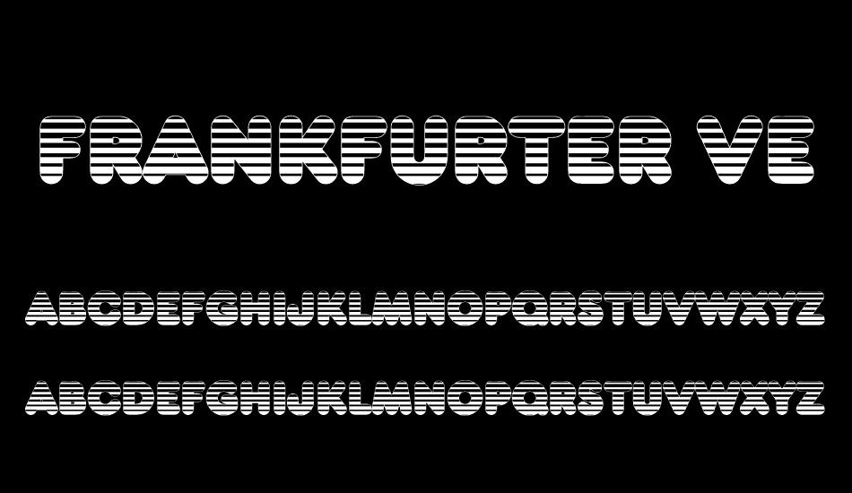 Frankfurter Venetian font