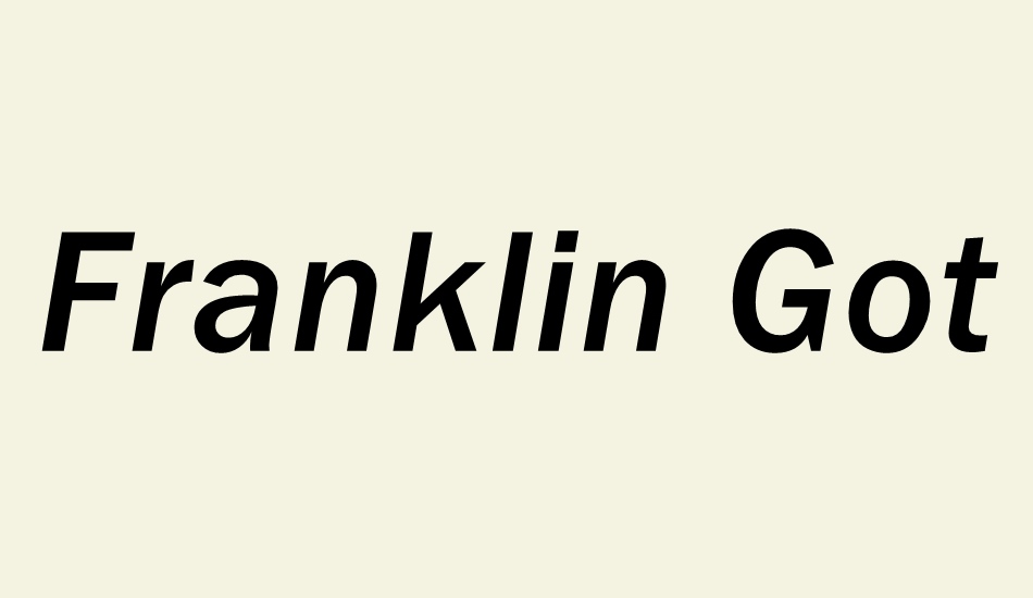 franklin gothic medium free download mac