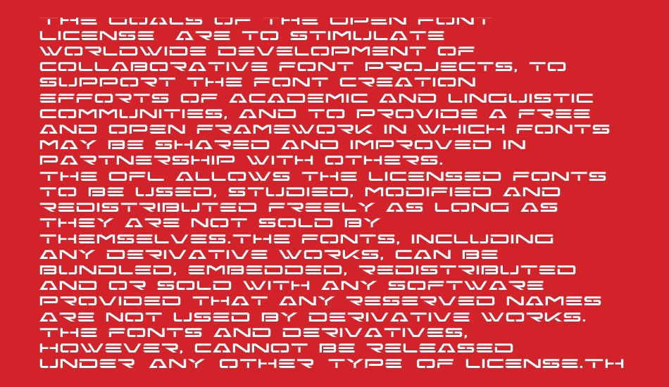 Free Agent font 1