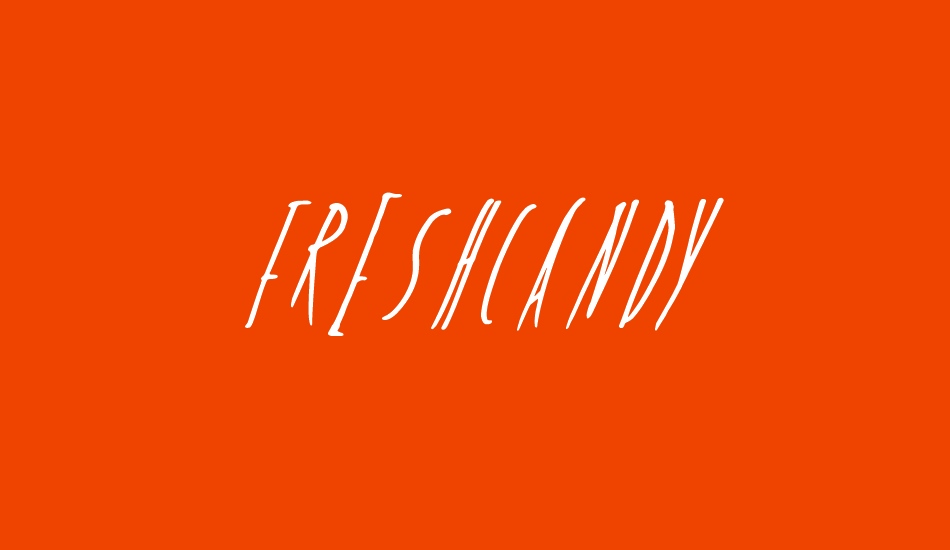 FreshCandy font big