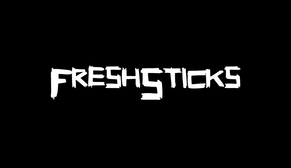 FreshSticks font big