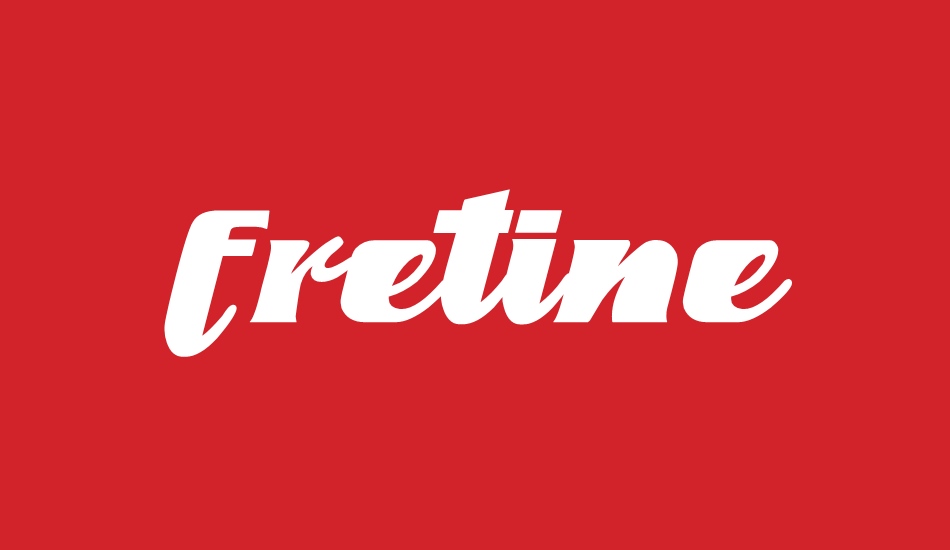 fretine font big