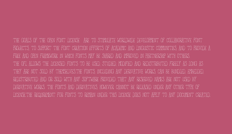 From the Woods font 1