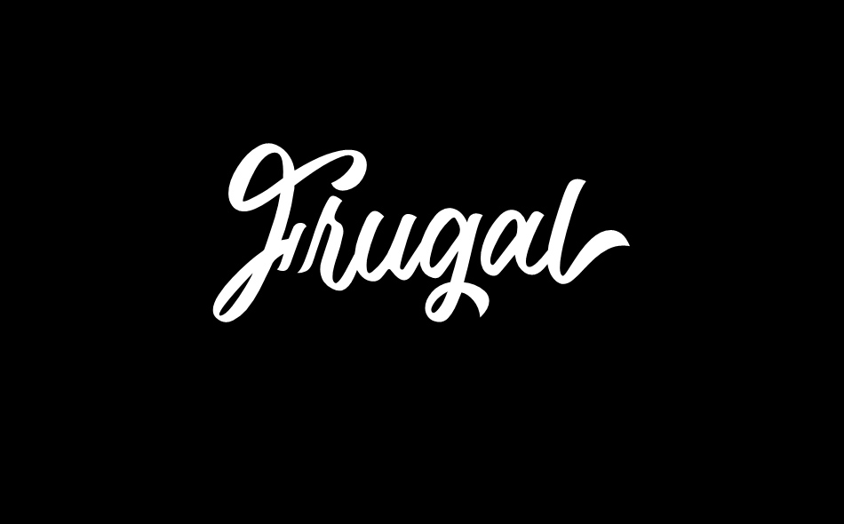 Frugal font big