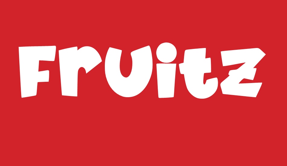 Fruitz -Personal Use Only- font big