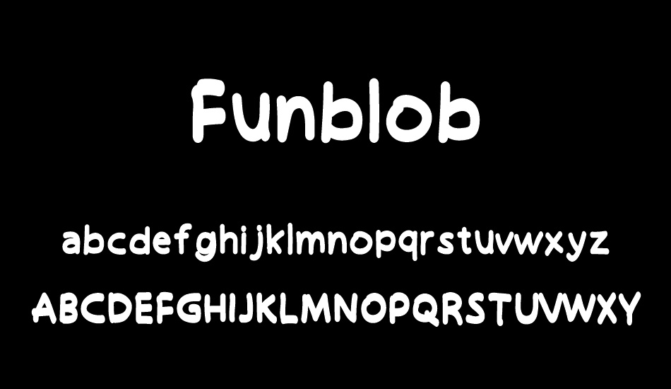 Funblob Free font