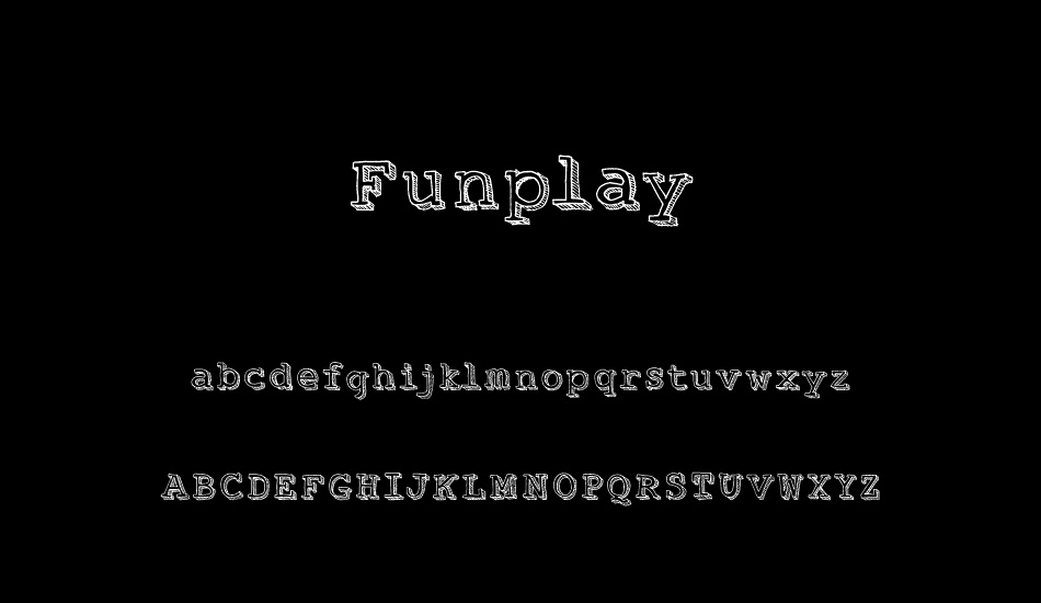 Funplay font