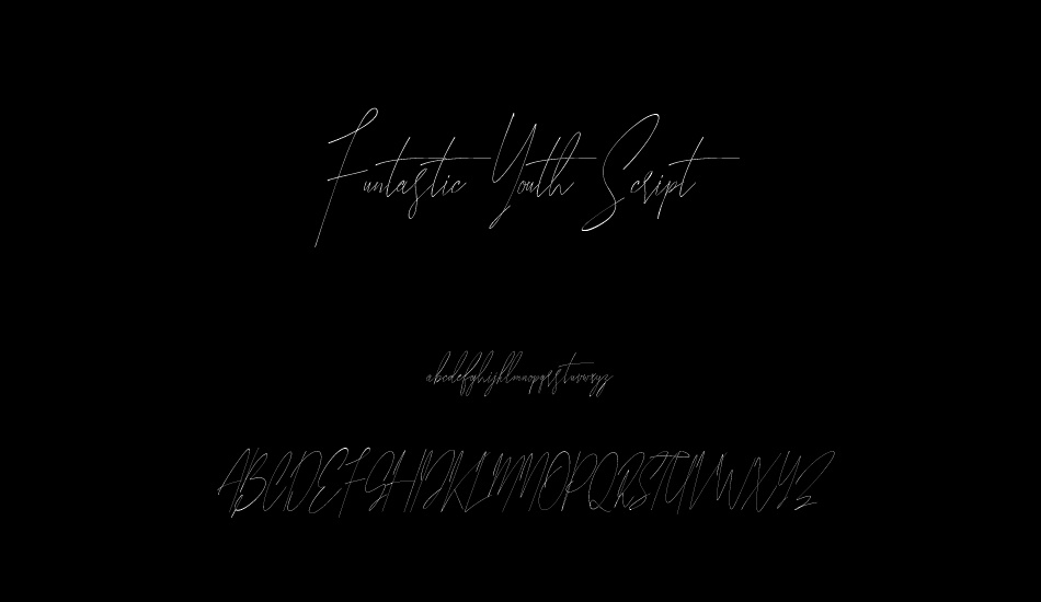 Funtastic Youth Script font