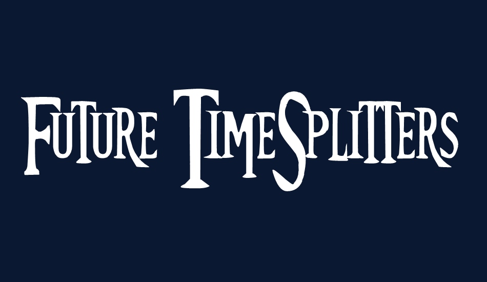 Future TimeSplitters font big