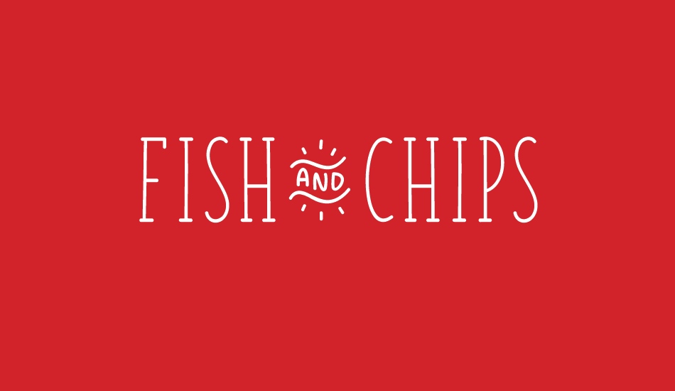 FISH&CHIPS font big