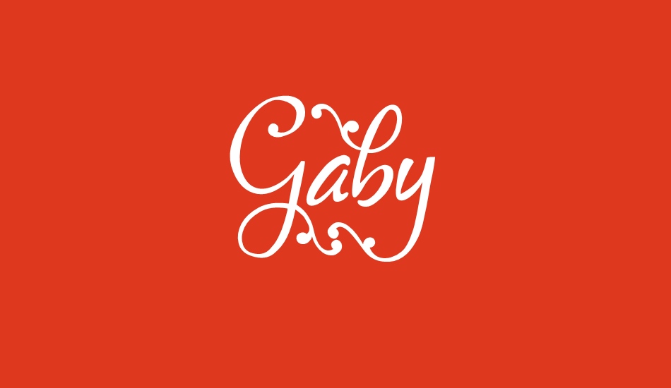 Gaby font big