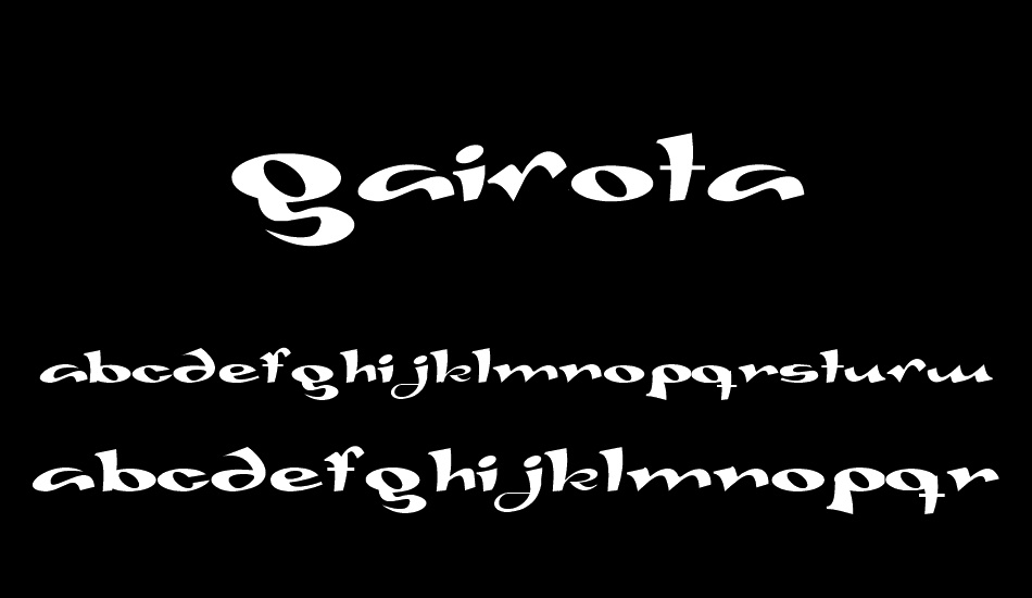 Gaivota font