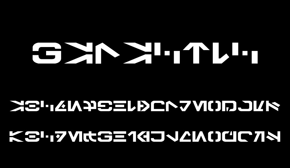 Galactic Basic font