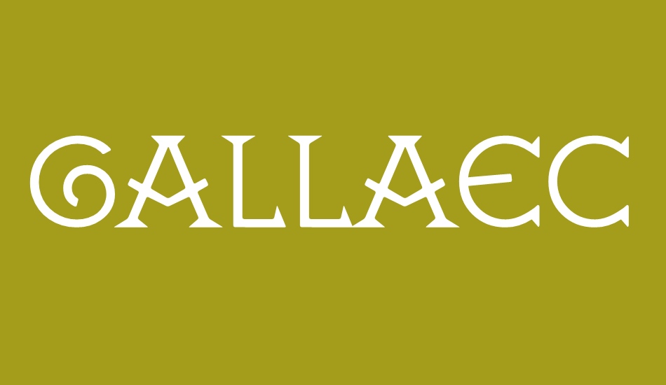 GALLAECIA font big