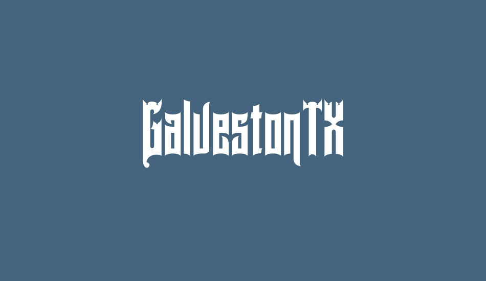 GalvestonTX font big