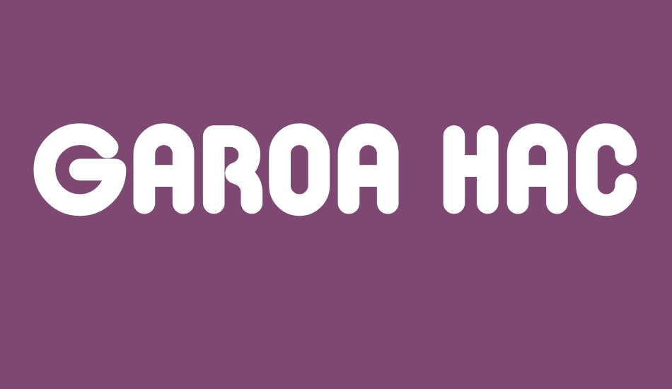 Garoa Hacker Clube font big