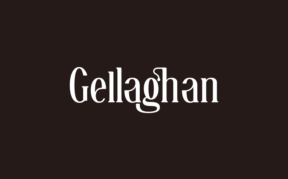 Gellaghan font big