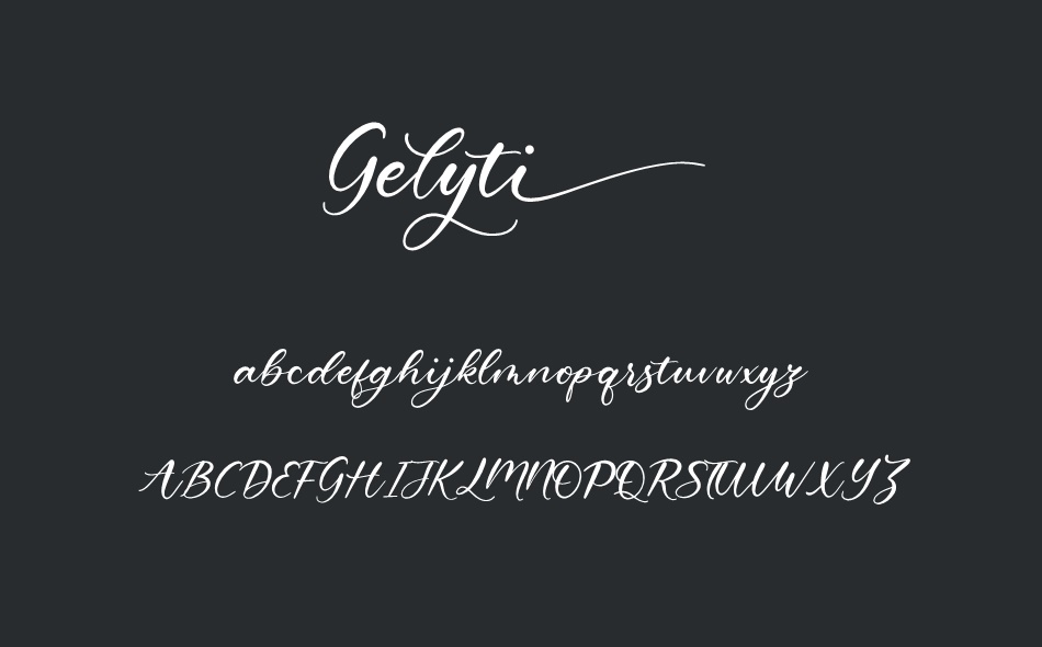 Gelyti font