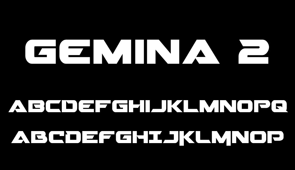 Gemina 2 font