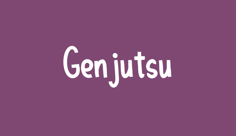 Genjutsu font big