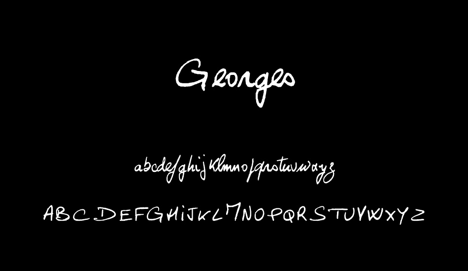 Georges font