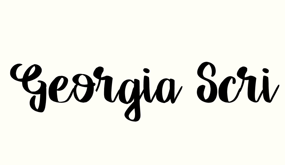 free georgia like font