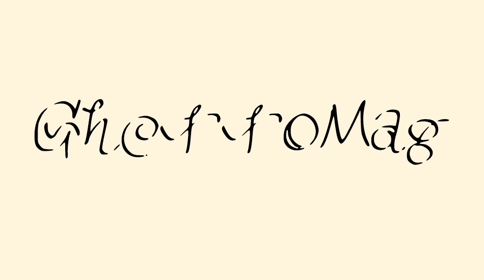 GhettoMagnetic font big