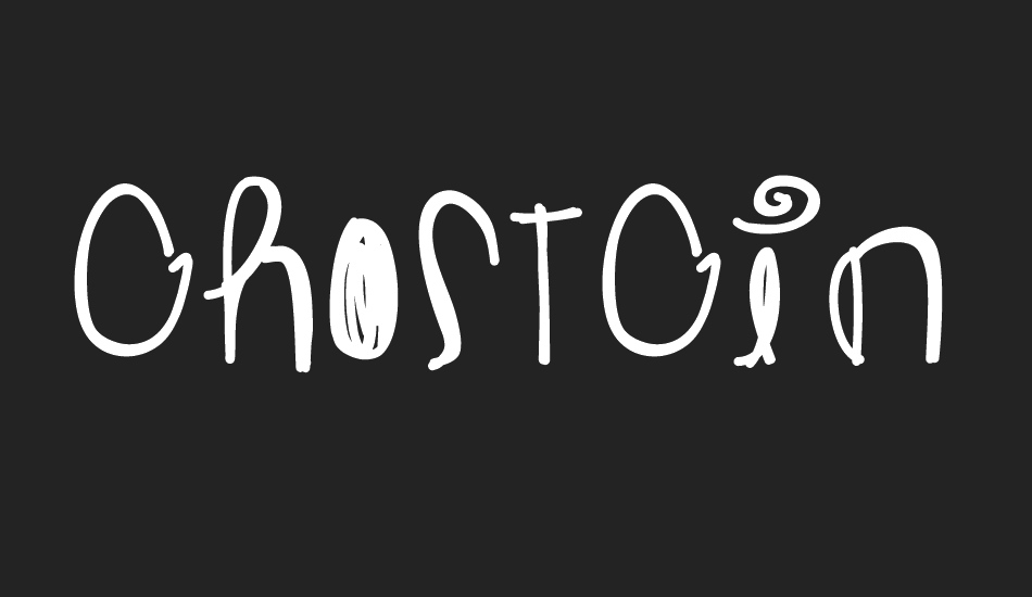 Ghostginger font big